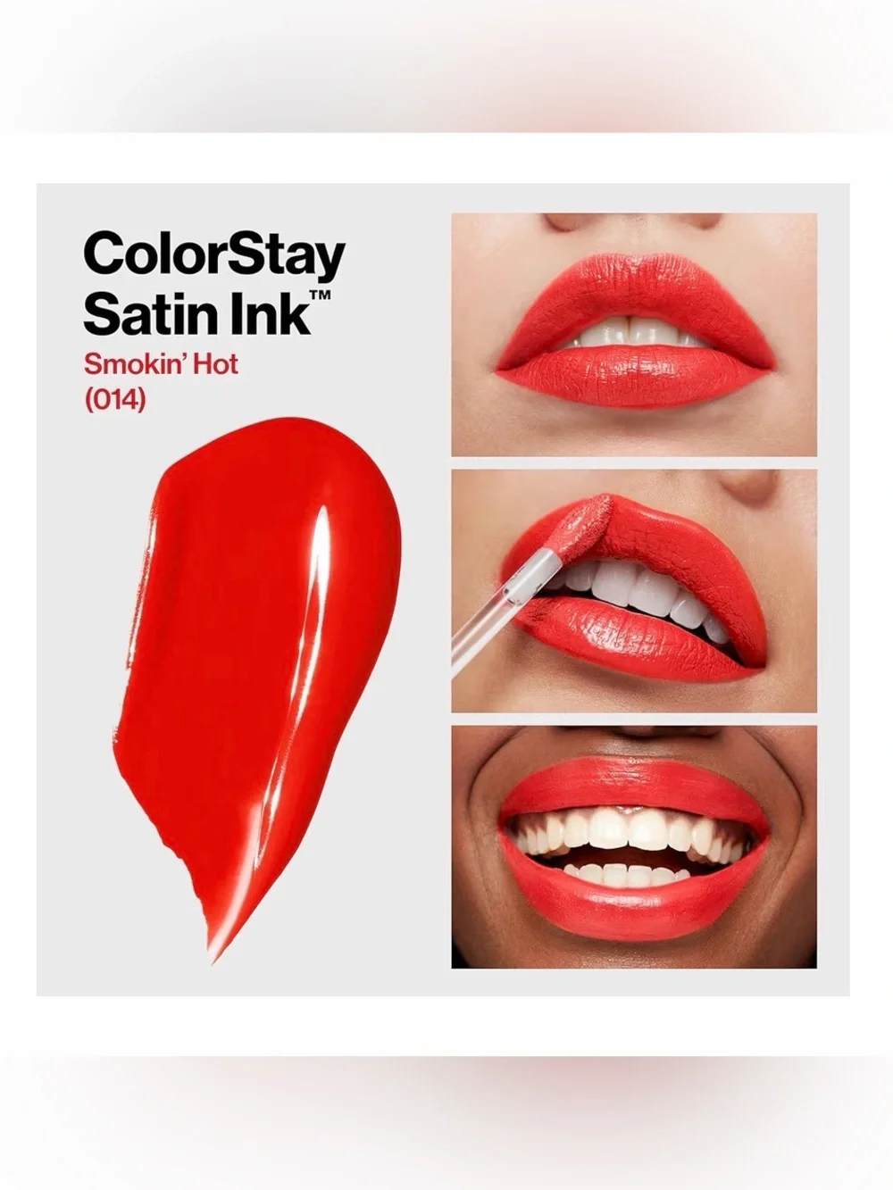 NWT Revlon Satin Ink Liquid Lipstick — Color 020 On a Mission